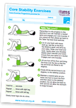 Core stability exercises book