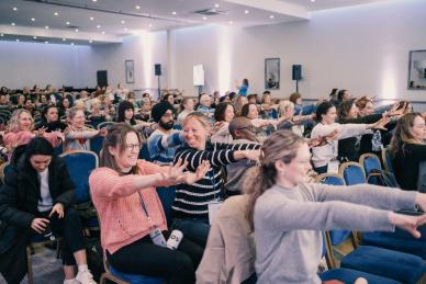 Audience at conference 2025