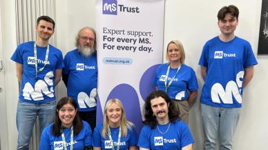 MS Trust staff