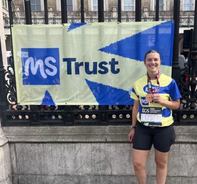 London Marathon runner