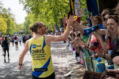 London Marathon runner