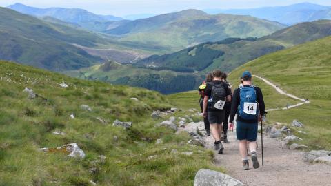 Hiking the Three Peaks