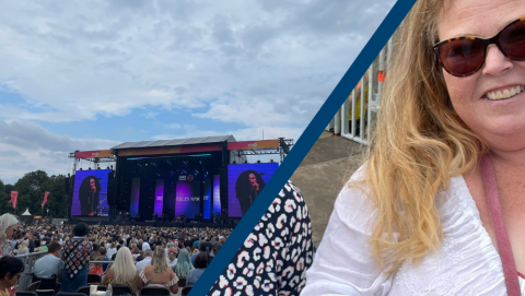 Radio 2 in the park stage and Antoinette