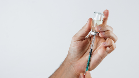 Botox syringe