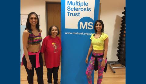 Trishna, Anisha, and mum