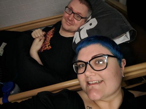 Jen and Dave Wharrier