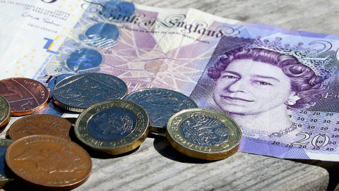 Image of British money