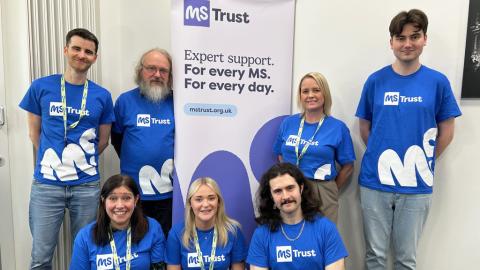 MS Trust staff