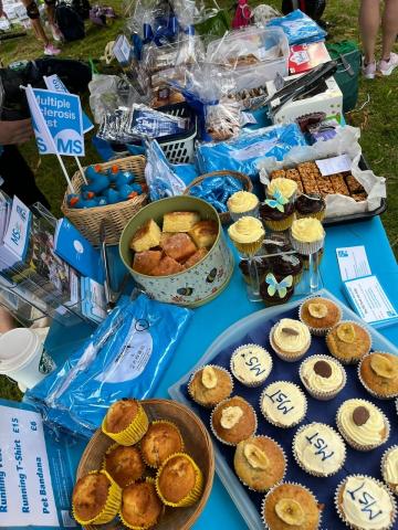 MS Trust bake sale