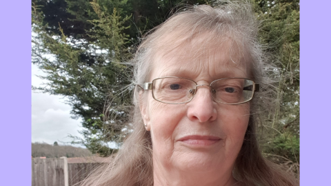 Woman with glasses 