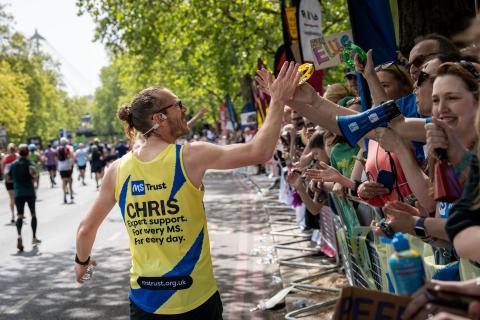 London Marathon runner