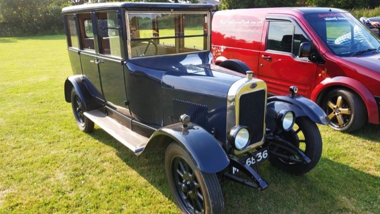 black classic ford model t type car