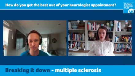 MS Trust podcast interviews neurologist, Dr Agne Straukiene 